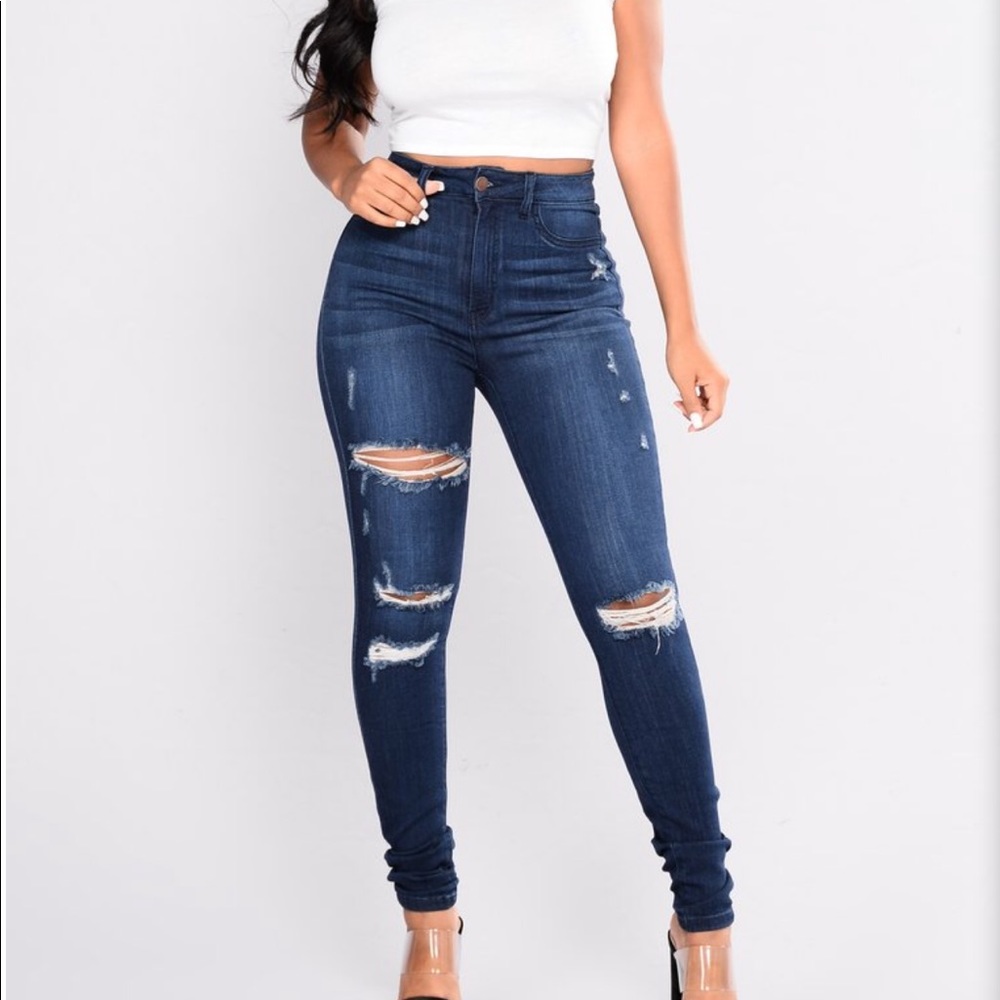❗️SOLD ❗️Fashion nova Jeans Brand New Size7